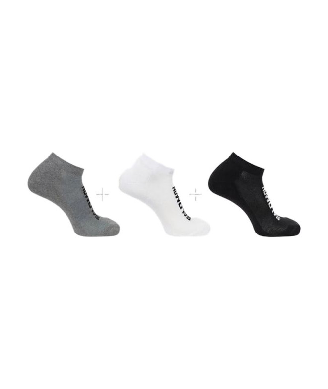 Chaussettes de Fitness Salomon Copen Bleu-Mer des sargasses Gris/Blanc/Noir