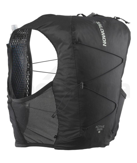 Gilet de Running Salomon Active Skin 8 Set Noir Homme 2