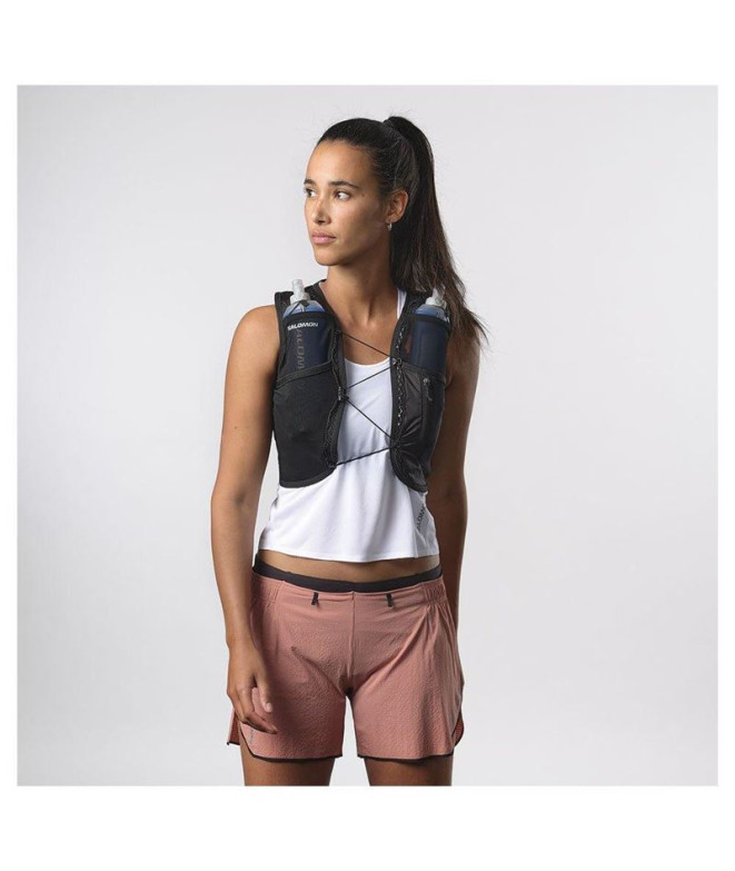 Gilet de Running Salomon Active Skin 4 Femme Noir