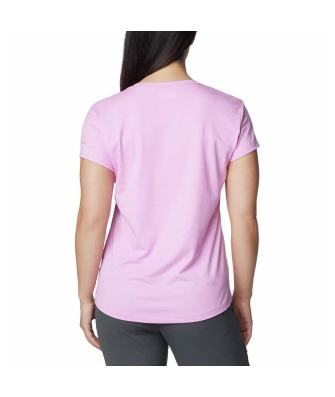 Camiseta Columbia Sun Trek™ Mulher Púrpura