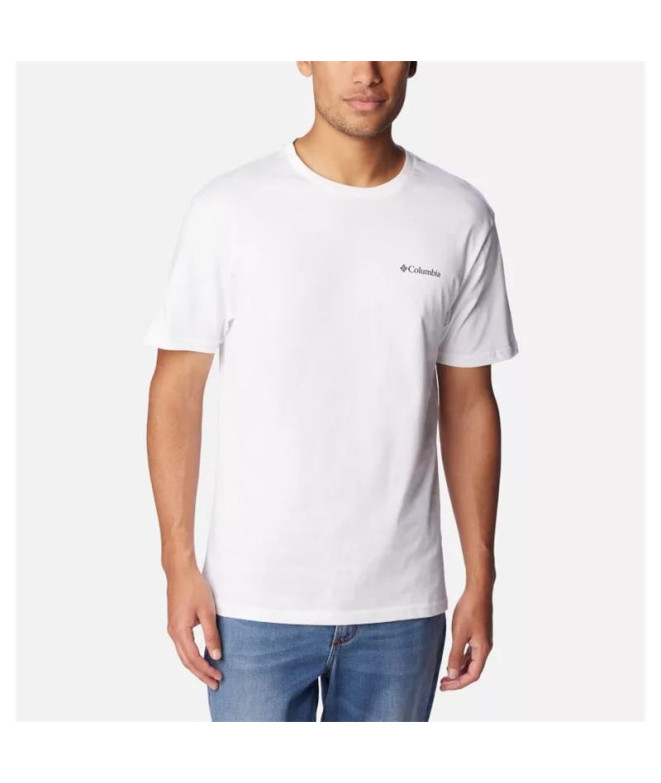 T-shirt Columbia CSC Basic Logo™ Homme Blanc