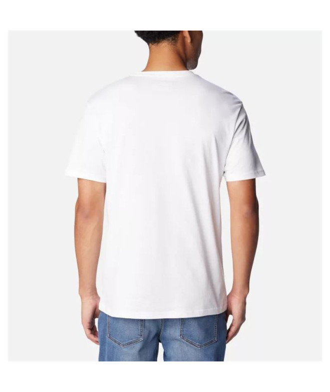 T-shirt Columbia CSC Basic Logo™ Homme Blanc