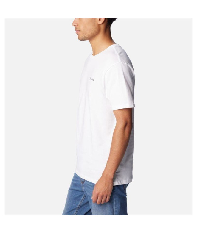 Camiseta Columbia CSC Basic Logo™ Homem Branco