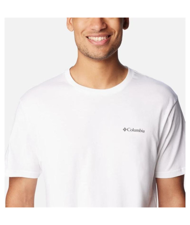 T-shirt Columbia CSC Basic Logo™ Homme Blanc
