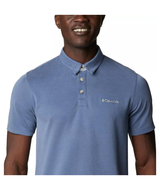 Polo Columbia Nelson Point™ Homem Azul