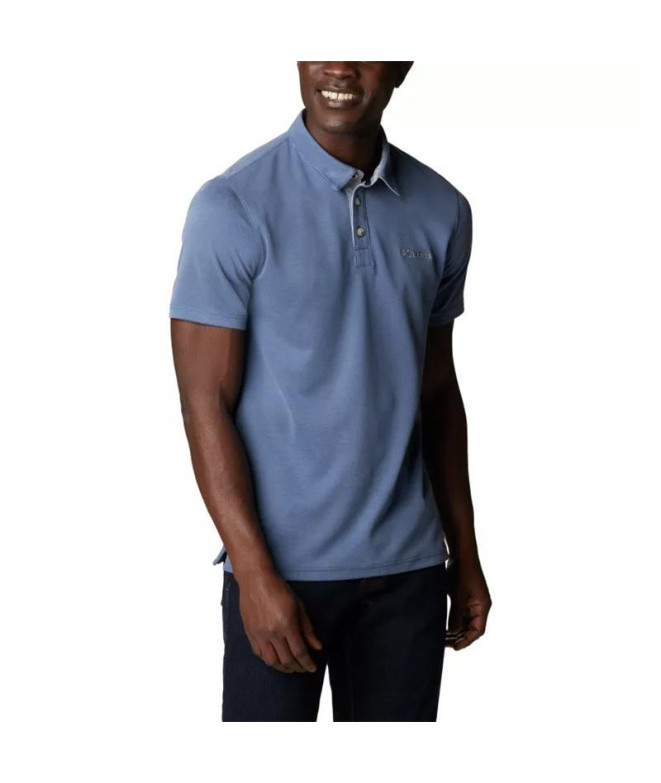 Polo Columbia Nelson Point™ Hombre Azul