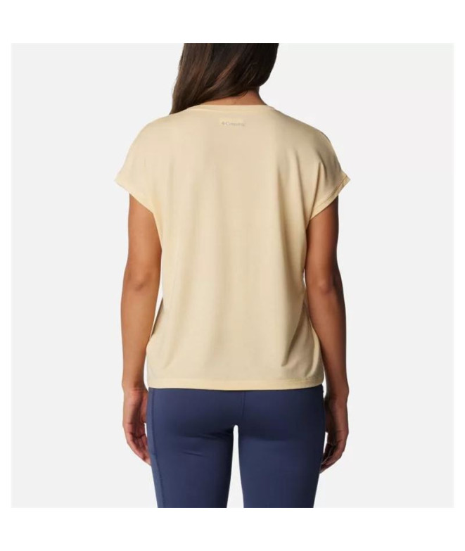T-shirt Columbia Boundless Trek™ Femme Jaune