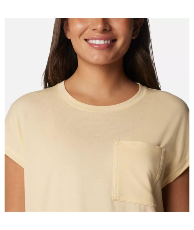 Camiseta Columbia Boundless Trek™ Mulher Amarelo