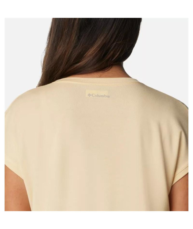 T-shirt Columbia Boundless Trek™ Femme Jaune