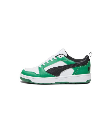 Zapatillas de Puma Rebound V6 Lo Infantil Verde