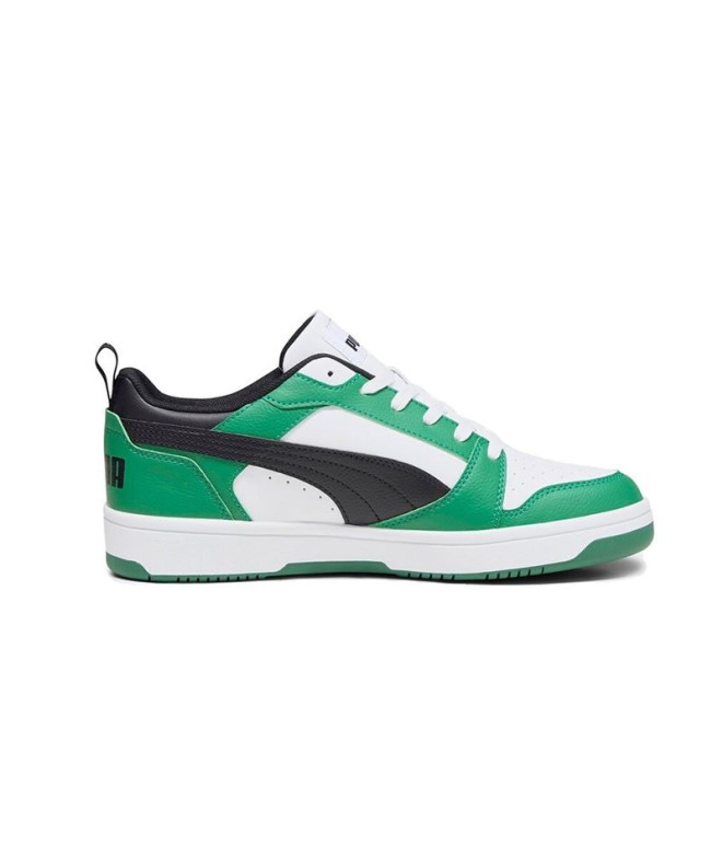 Sapatilhas de Puma Rebound V6 Lo Infantil Verde