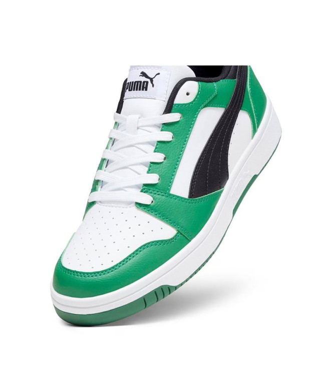 Sapatilhas de Puma Rebound V6 Lo Infantil Verde