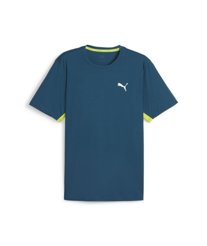 Camiseta de Running Puma Run Favorite Velocit Azul Hombre