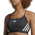 Brassiere de sport Fitness adidas Femme de Essentials Aeroreact 3 Band Noir