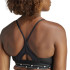 Sutiã esportivo Fitness adidas Mulher da Essentials Aeroreact 3 Band Preto
