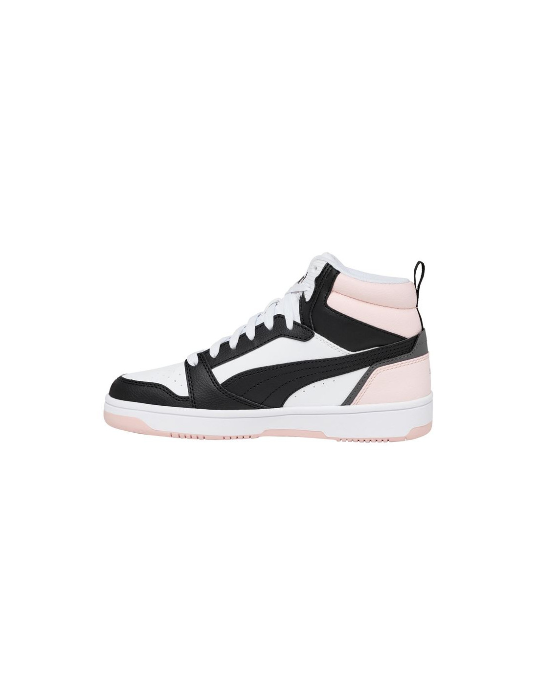 Chaussures Puma Rebound V6 Femme Noir Rose