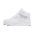 Chaussures Femme Puma Carina Street Mid White