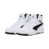 Chaussures Puma Rebound V6 Mid Enfant Blanc-Noir