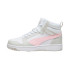Chaussures Puma Rebound V6 Mid Enfant Blanc-Rose