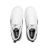 Sapatilhas da Puma Rebound V6 Low Infantil branco-preto