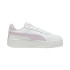 Sapatilhas Puma Carina Sreet Infantil Branco Lilás