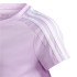 Camiseta de Fitness adidas Essentials G Tr-Es 3S Menina Lilac