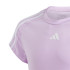 Camiseta de Fitness adidas Essentials G Tr-Es 3S Menina Lilac