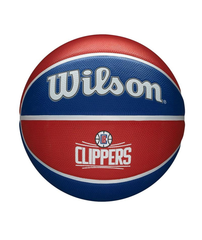 Bola Basquetebol Wilson de Nba Team Tribute La Clippers Vermelho