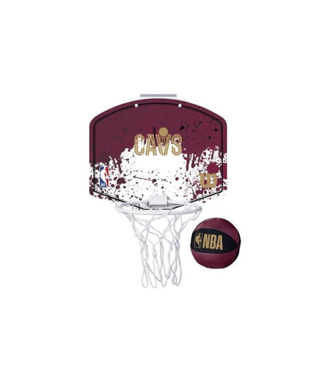 Cesta Wilson Mini aro de equipa da NBA Cle Cavs