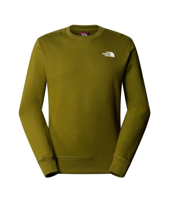 Sweat de Montagne The North Face Simple Dome Crew Homme Green