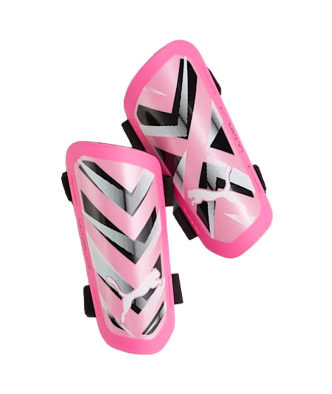 Protège-tibias by Football Puma ULTRA Light Strap Poison Pink Homme