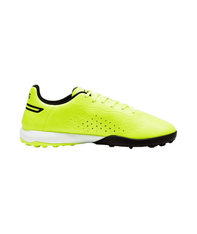 Chaussures de football sala Puma King Match Lime/Noir