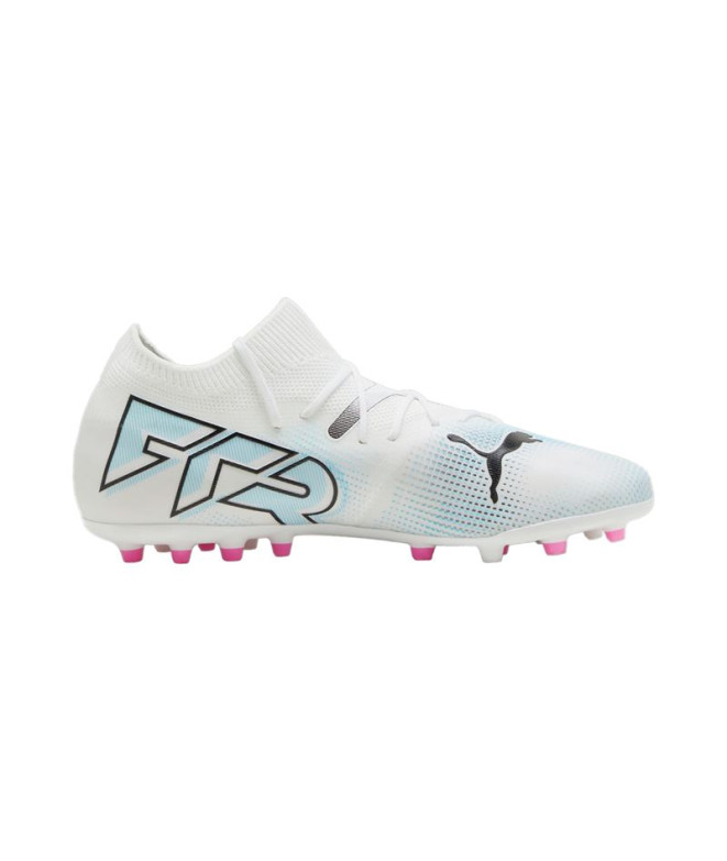 football Bottes Puma Future 7 Match MG blanc/noir