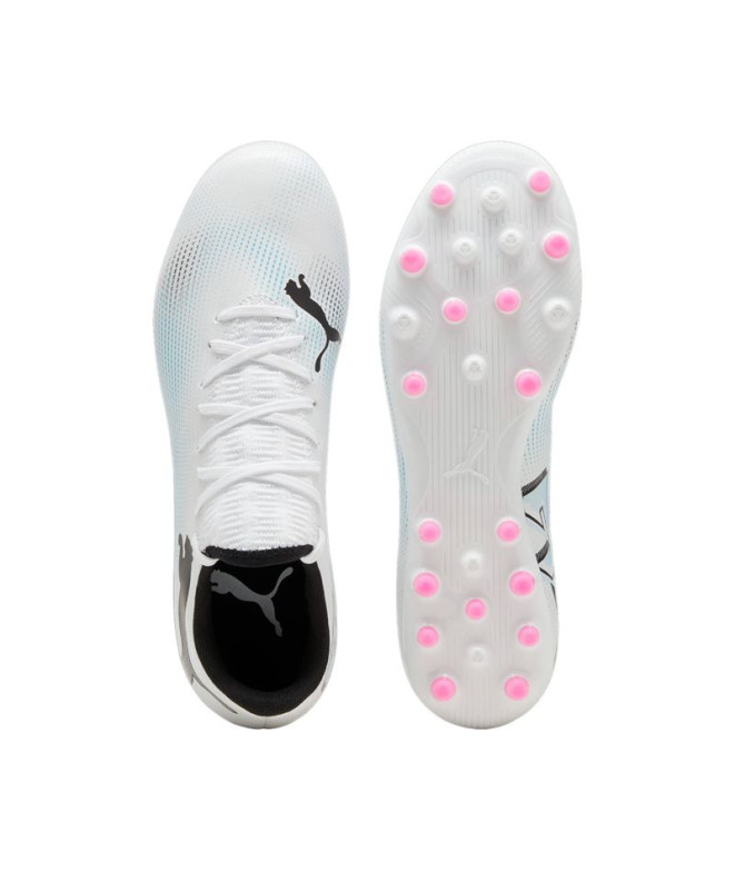 Bottes de football Puma Future 7 Play MG Blanc