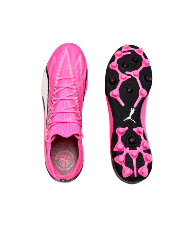 Bottes de football Puma Ultra Ultimate MG Rose