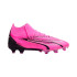 Bottes de football Puma Ultra Pro FG/AG Rose Blanc