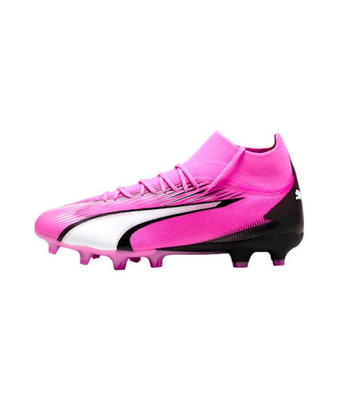 Botas de futebol Puma Ultra Pro FG/AG Rosa Branco