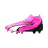 Bottes de football Puma Ultra Pro FG/AG Rose Blanc