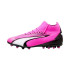 Botas de futebol Puma Ultra Pro MG Rosa Branco