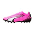 Botas de futebol Puma Ultra Match MG Rosa Branco