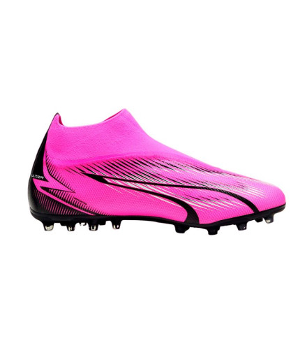 Botas de futebol Puma Ultra Match+ L MG Rosa