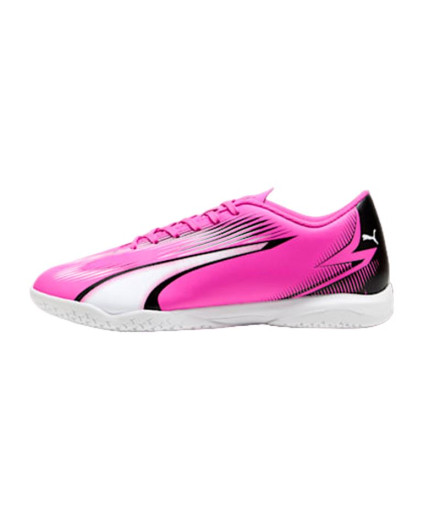 Chaussures de football sala Puma Ultra Play Rose Blanc