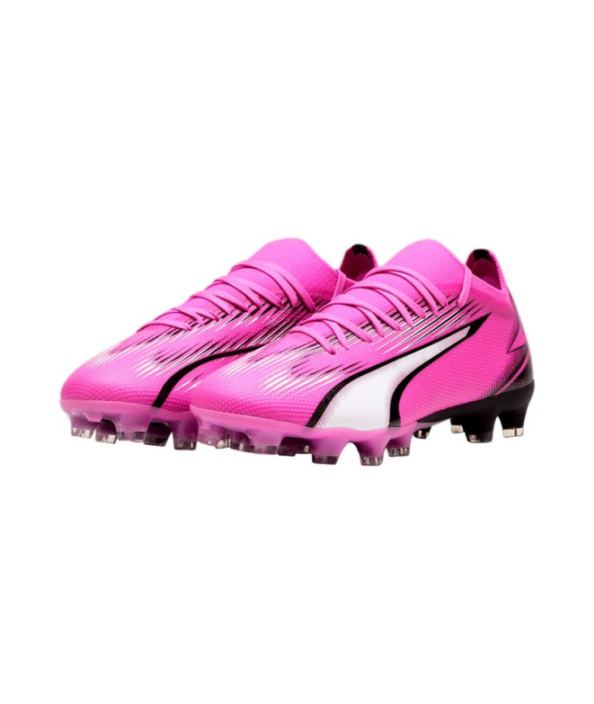futebol Mulher Botas Puma Ultra Match FG/AG Rosa