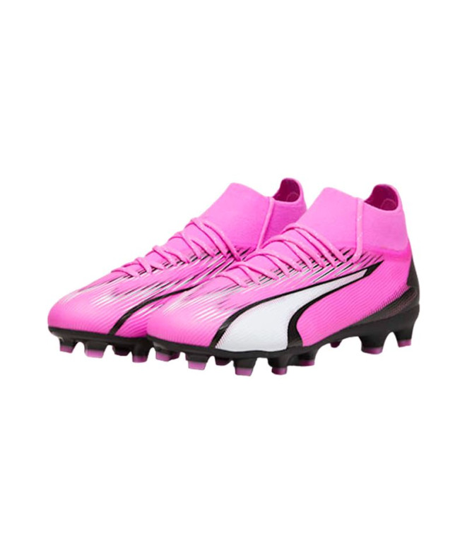 futebol Infantil Botas Puma Ultra Pro FG/AG Rosa