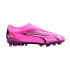 Bottes de football Puma Ultra Match L MG Enfant Rose