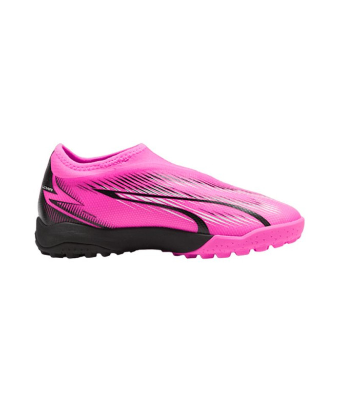 Chaussures de football sala Puma Ultra Match L + Turf Enfant Rose