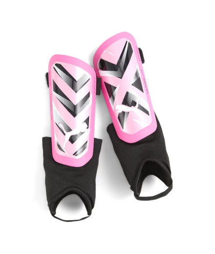 Protège-tibias Football by Puma Ultra Light Ankle Pink Homme