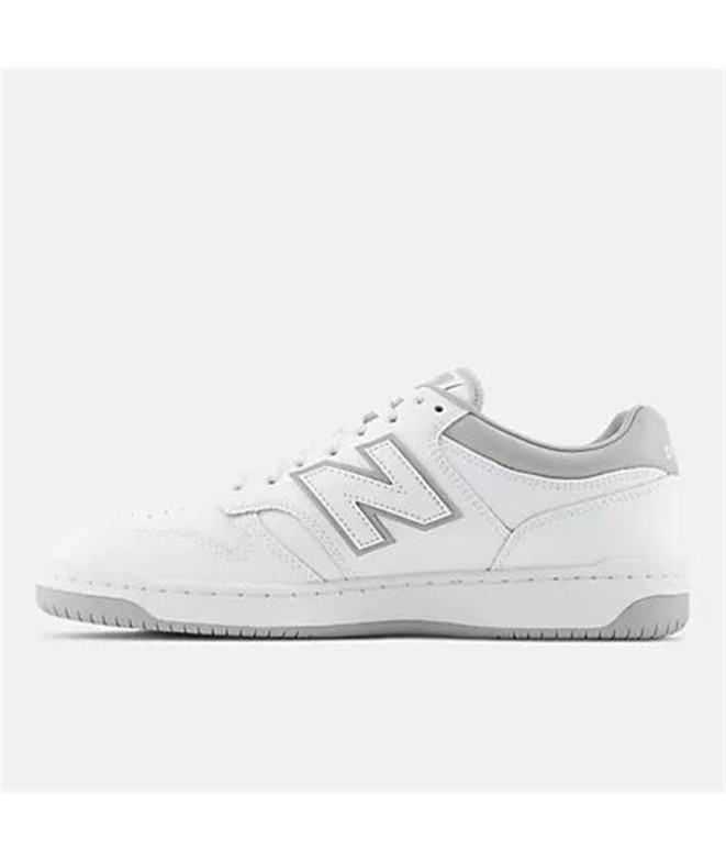 Chaussures New Balance 480 Homme Blanc-Gris