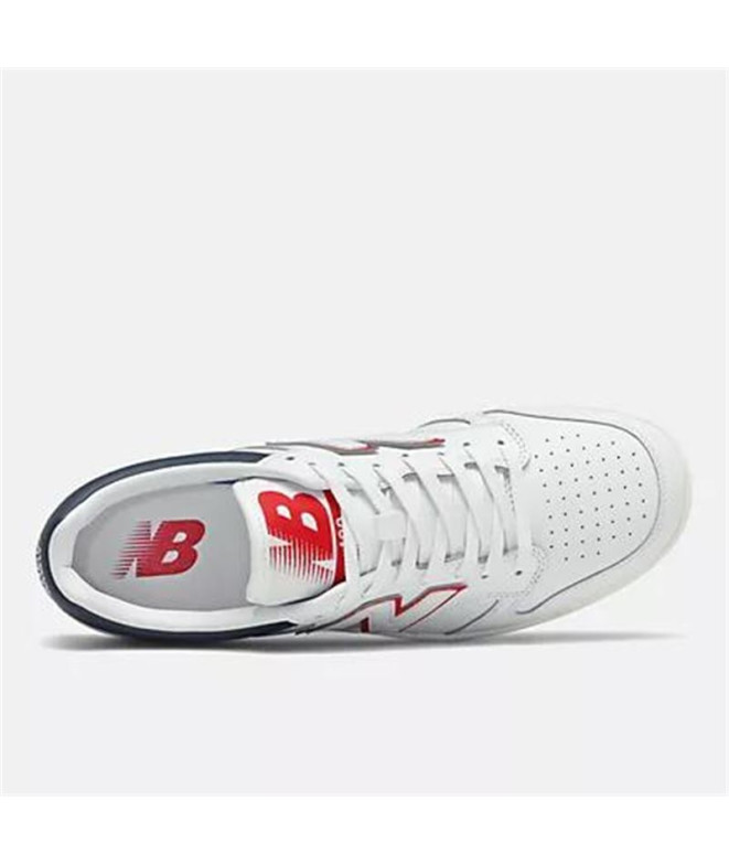 Zapatillas New Balance 480 Hombre Blanco-Rojo