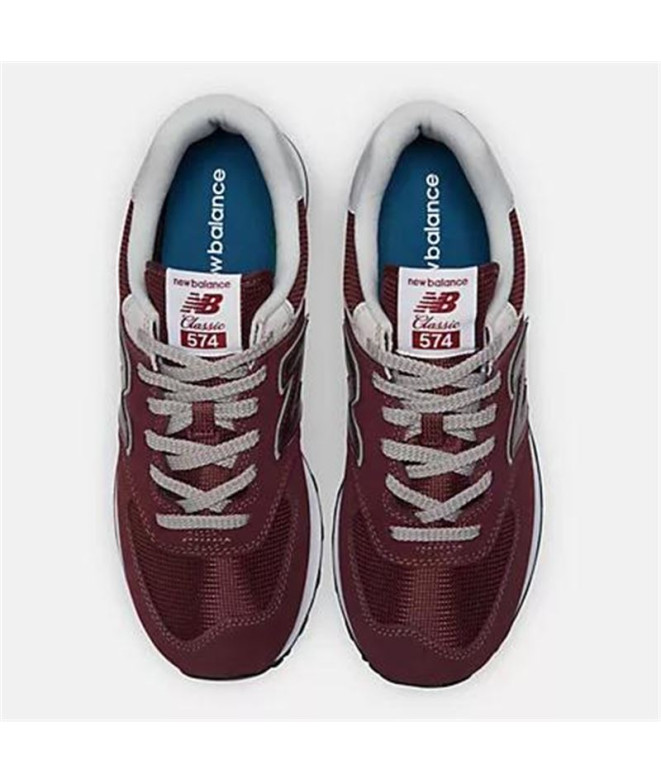 Zapatillas New Balance 574 Core Hombre Granate